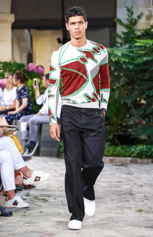 HERMES MENSWEAR နွေဦးနွေရာသီ 2018 PARIS37