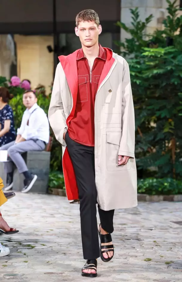 BAJU LELAKI HERMES SPRING SUMMER 2018 PARIS6