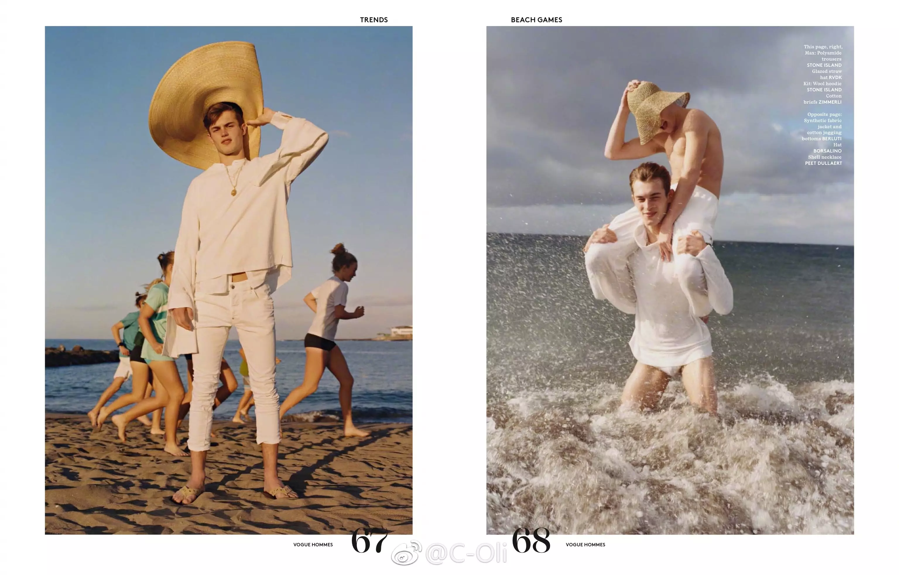 'Beach Games' tal com es veu a Vogue Hommes S/S 2018 5529_2