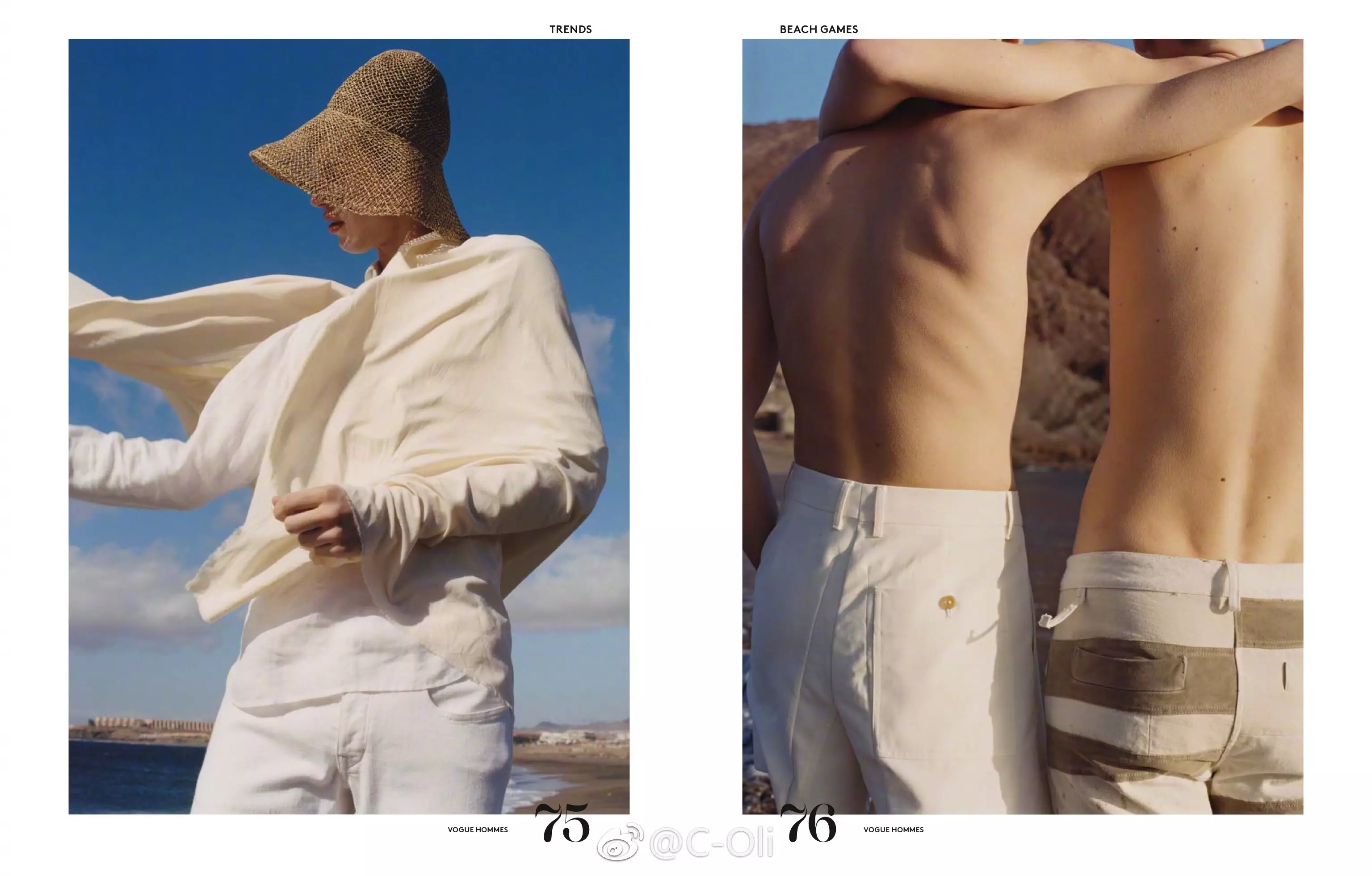 „Gry plażowe” na Vogue Hommes S/S 2018 5529_6