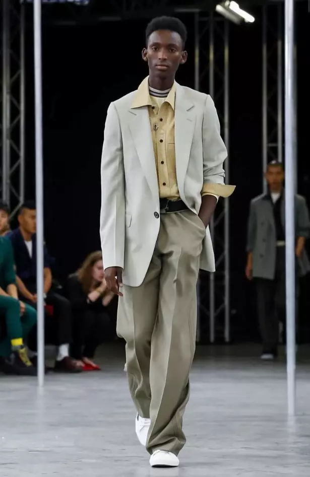 LANVIN MENSWEAR PAVASARIO VASARĖ 2018 PARIS12