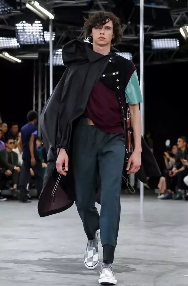 LANVIN MENSWEAR နွေဦးနွေရာသီ 2018 PARIS42