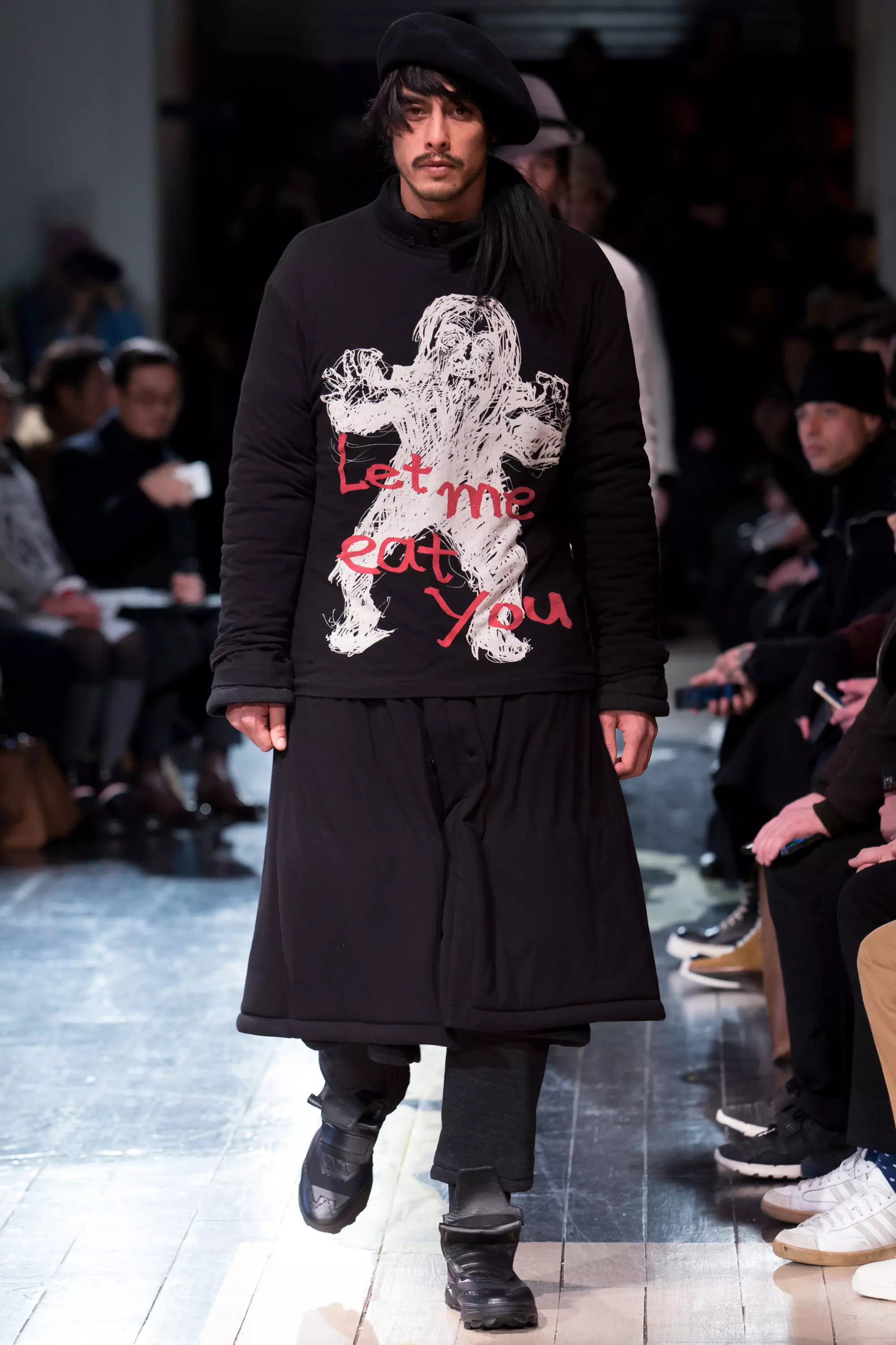 Yohji Yamamoto FW16 Париж (35)