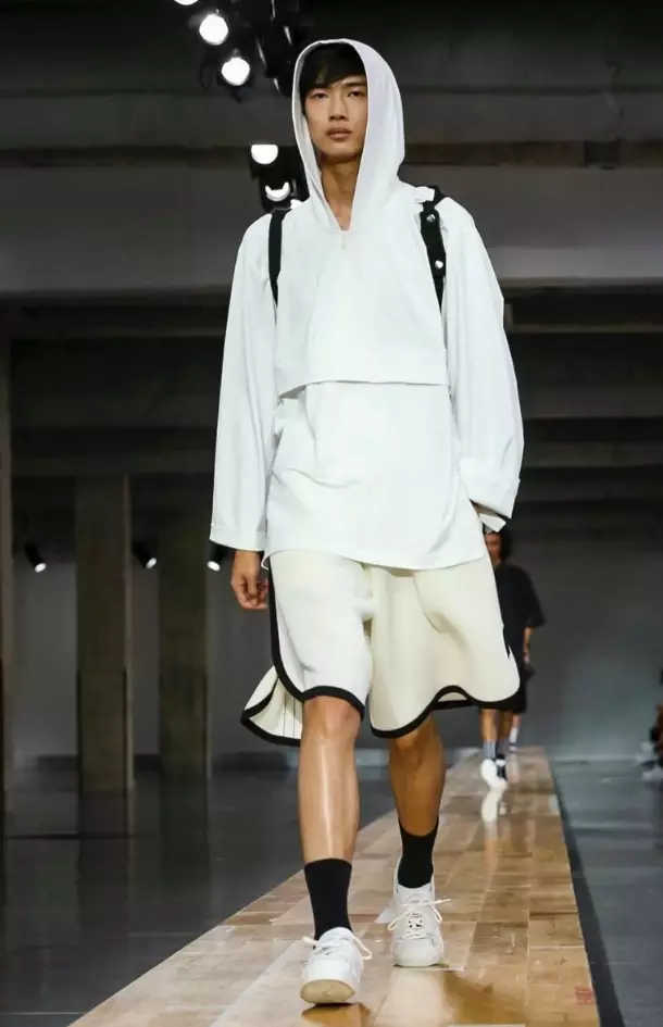 Y-3 MENSWEAR နွေဦးနွေရာသီ 2018 PARIS14