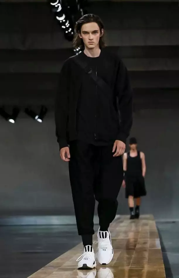 Y-3 મેન્સવેર સ્પ્રિંગ સમર 2018 PARIS19