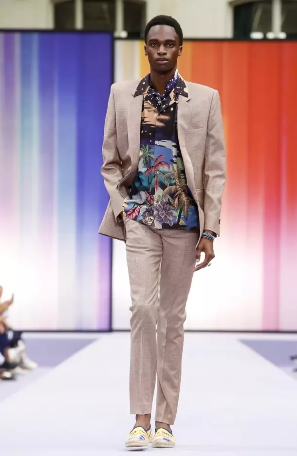 PAUL SMITH MENSWEAR orisun omi ooru 2018 PARIS10