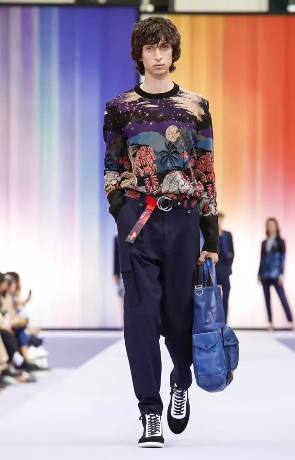 PAUL SMITH MENSWEAR orisun omi ooru 2018 PARIS32