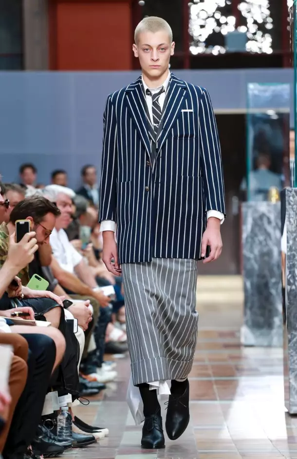 THOM BROWNE MENSWEAR אביב קיץ 2018 פריז1