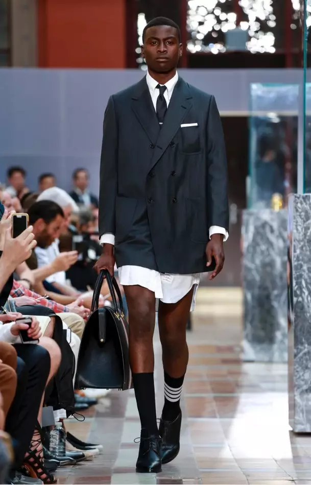 THOM BROWNE HERREWEAR FORÅRSSOMMER 2018 PARIS11