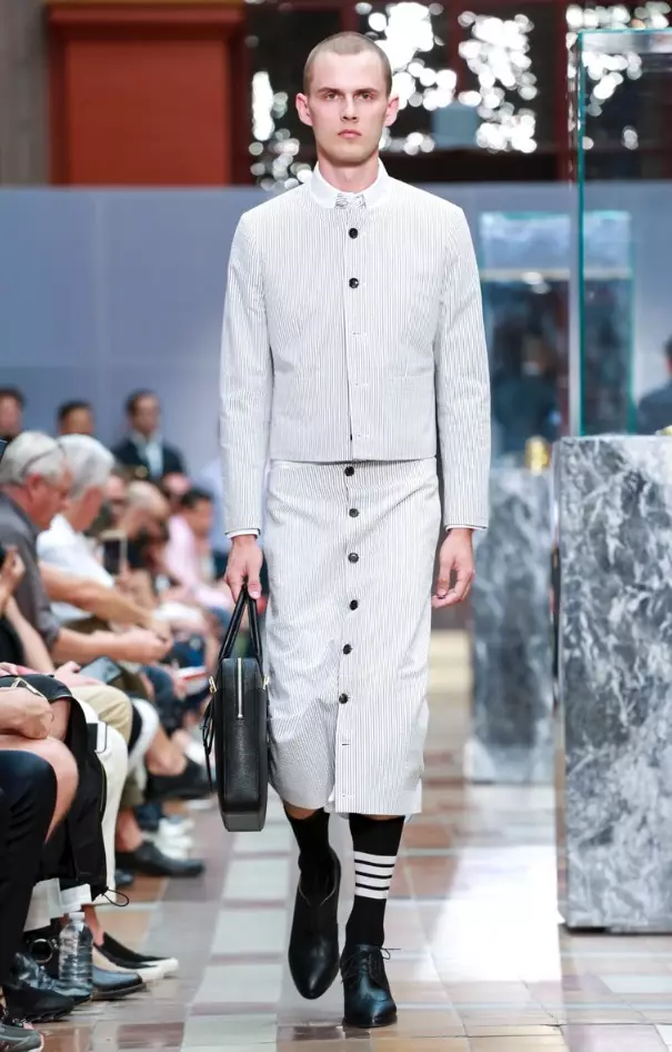 THOM BROWNE MENSWEAR PAVASARA VASARA 2018 PARIS12