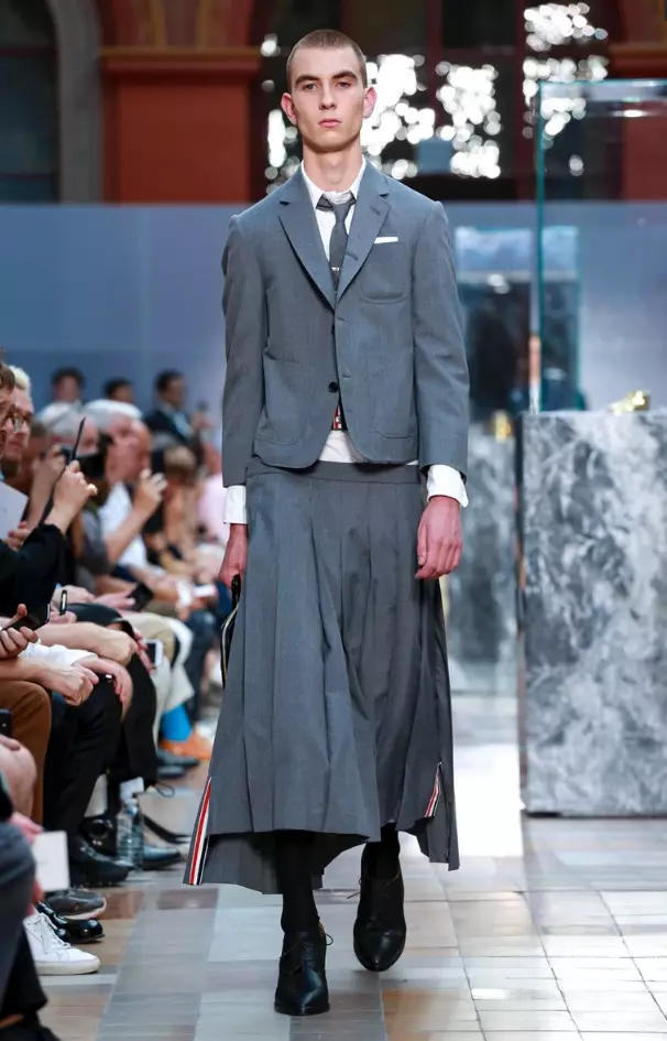 THOM BROWNE MENSWEAR אביב קיץ 2018 פריז17