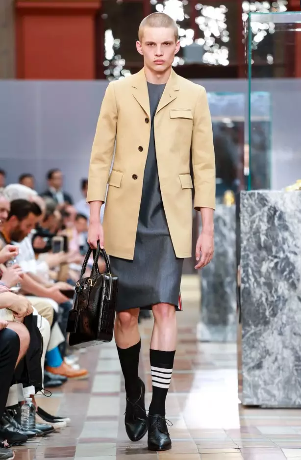 THOM BROWNE MENSWEAR אביב קיץ 2018 PARIS23