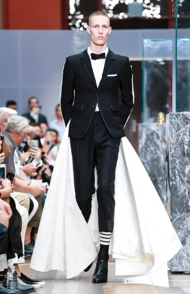 THOM BROWNE HERREWEAR FORÅRSSOMMER 2018 PARIS24