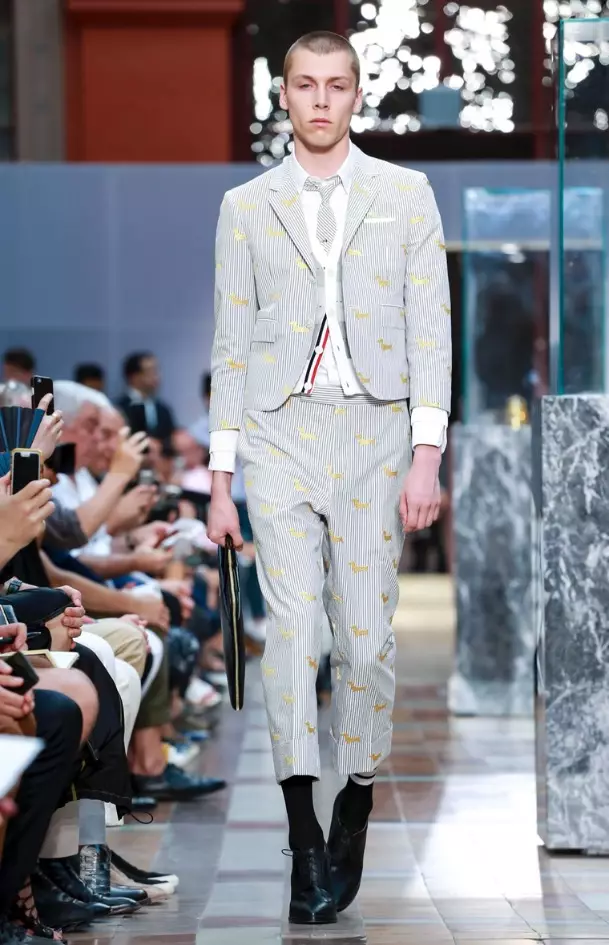 THOM BROWNE HERRAFATUR VORSUMMAR 2018 PARIS25