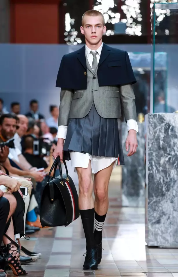 МЪЖКО ОБЛЕКЛО THOM BROWNE ПРОЛЕТ ЛЯТО 2018 ПАРИЖ3