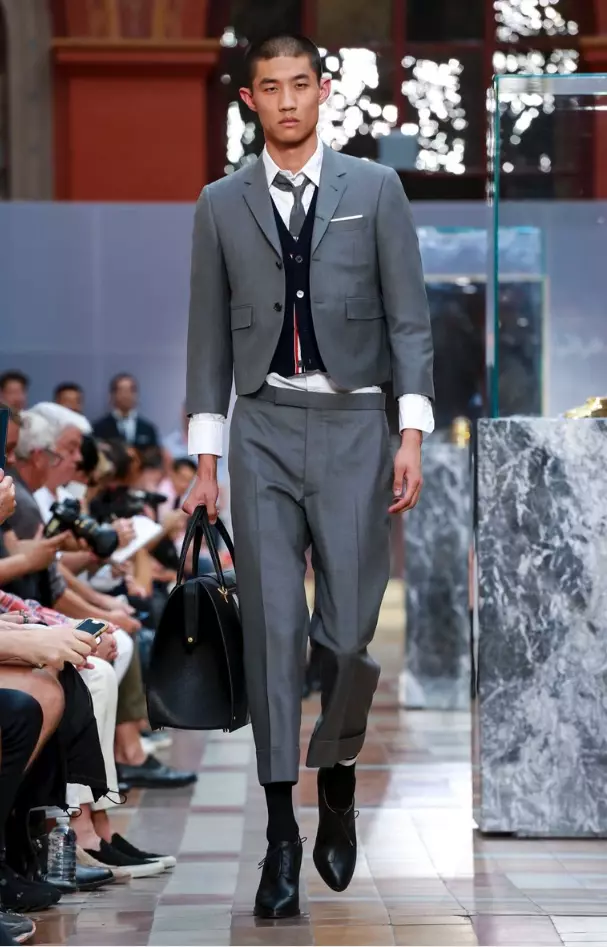 МЪЖКО ОБЛЕКЛО THOM BROWNE ПРОЛЕТ ЛЯТО 2018 ПАРИЖ31