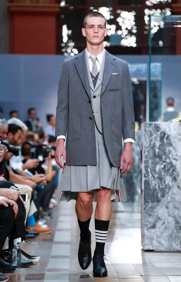 THOM BROWNE BĂRBAȚI PRIMAVARĂ 2018 PARIS41