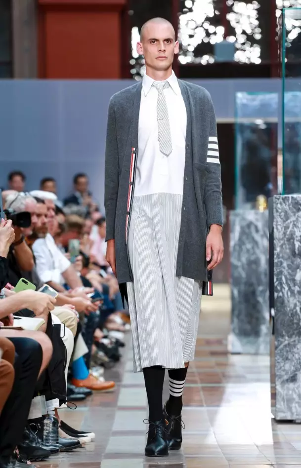 THOM BROWNE 2018KO UDABERRIA UDAKO GIZARTEKO JANTZIA PARIS42