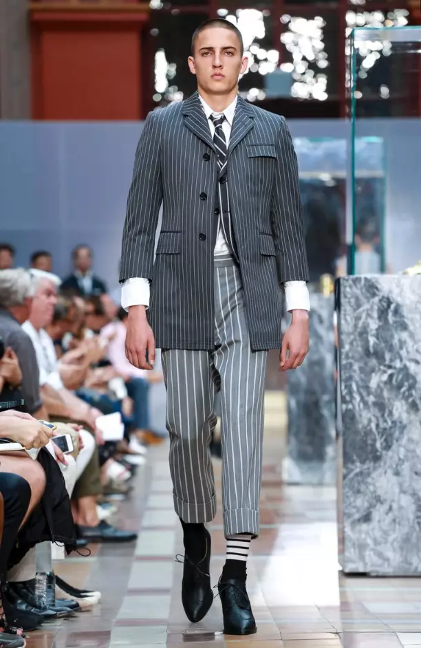 THOM BROWNE МУЖЧЫНСКАЯ АДЕЖА ВЯСНА ЛЕТА 2018 ПАРИЖ43