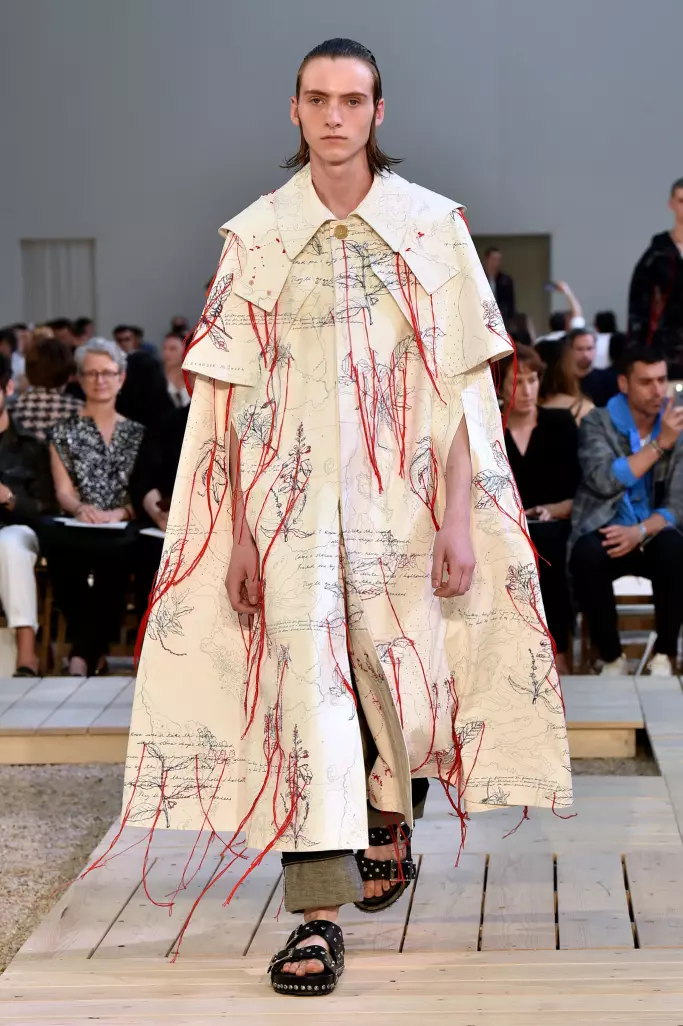 Alexander McQueen menn våren 2018