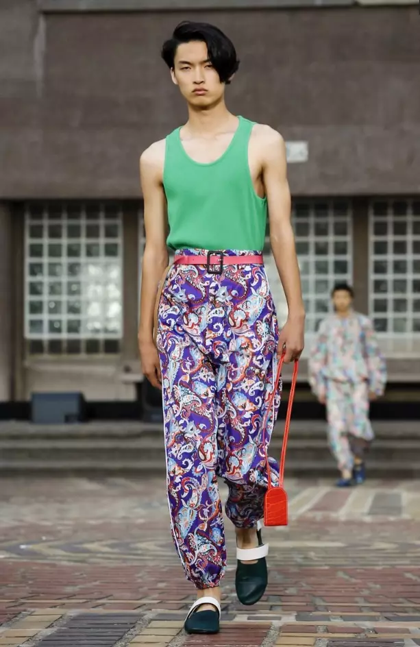 KENZO MENSWEAR פרילינג זומער 2018 פּאַריז31