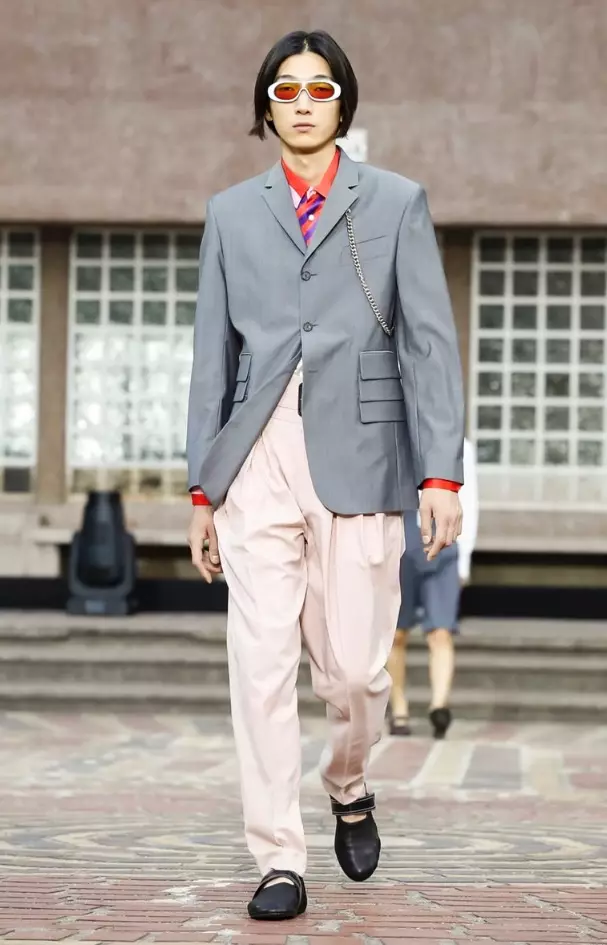 KENZO MENSWEAR Caij Nplooj Ntoos Hlav 2018 PARIS52