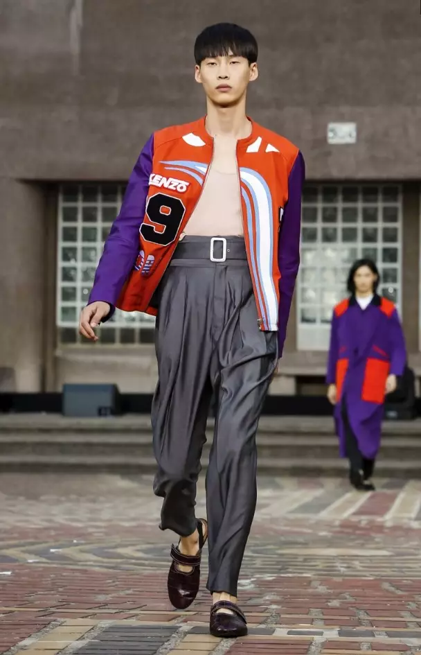 KENZO MENSWEAR ربيع وصيف 2018 باريس 55