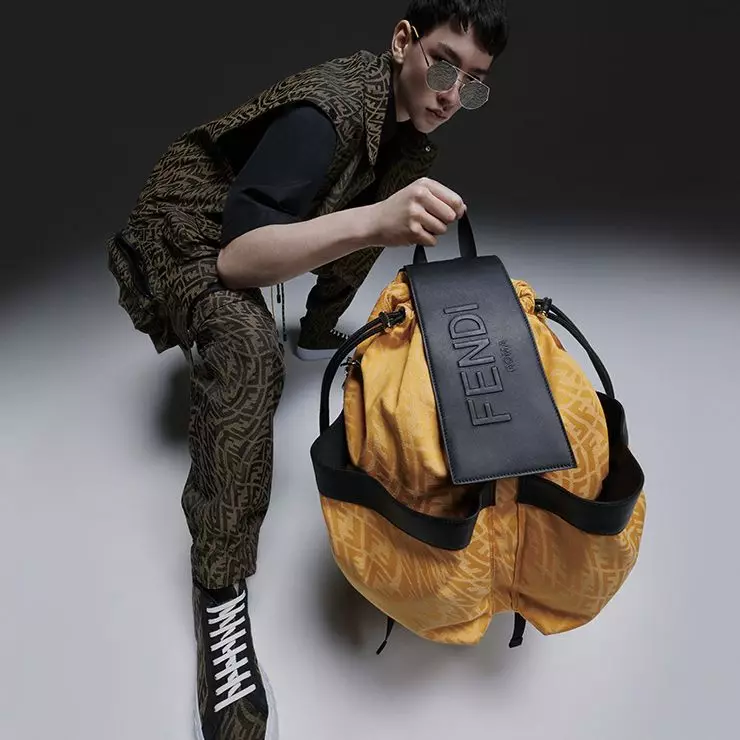 Zhizha Vertigo Fendi Spring 2021 Campaign