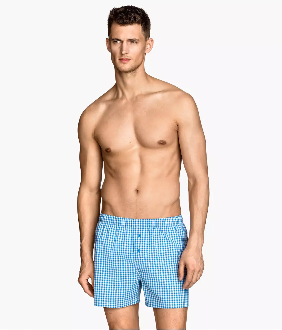 Top model Garrett Neff fronts anyar H&M Underwear jeung Swimwear nembak iklan.