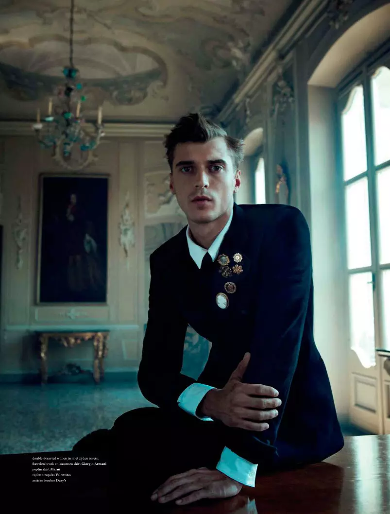 Clément Chabernaud สำหรับ L'Officiel Hommes Netherlands 5648_2