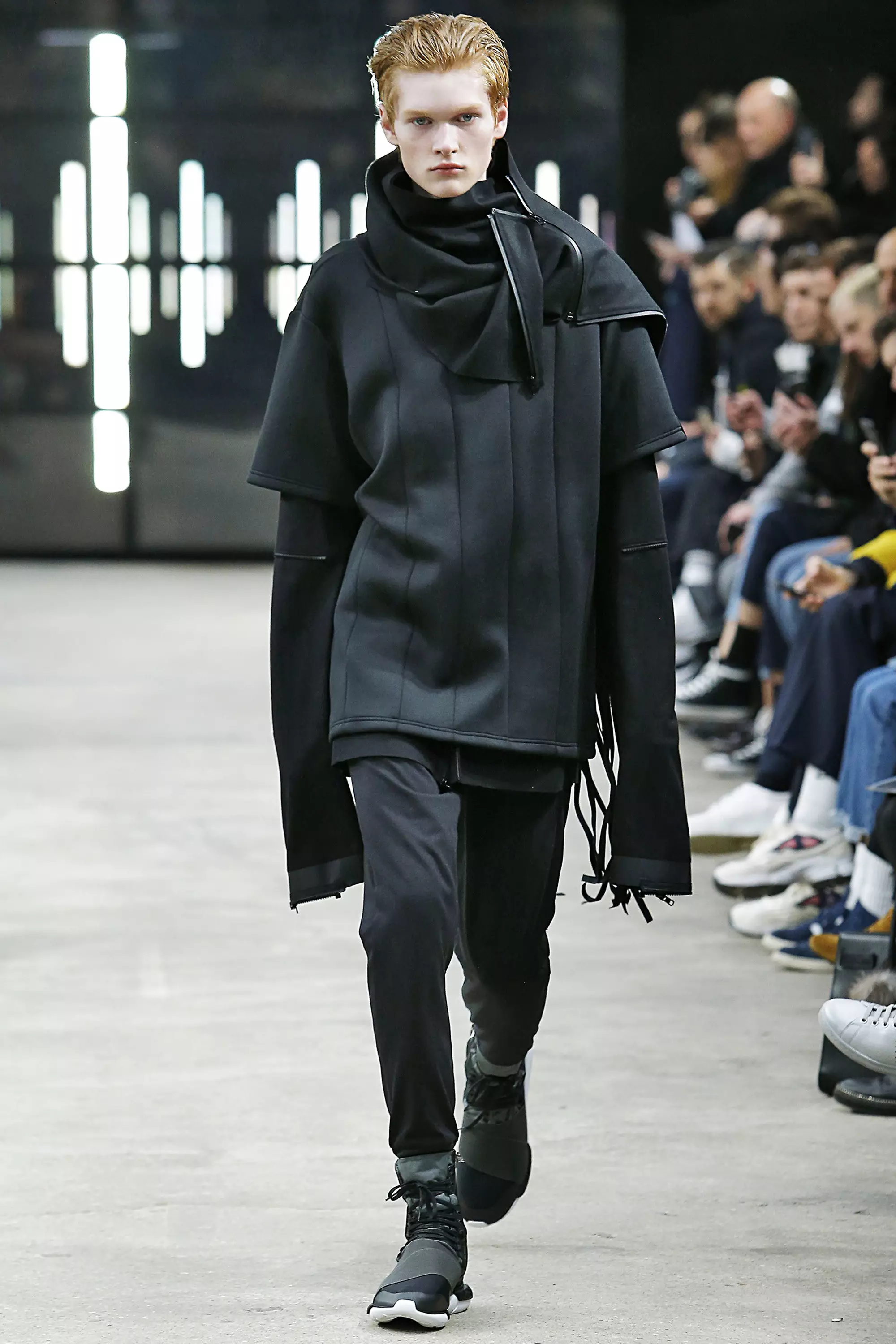 Y3 Paris Menswear jeseň zima 2016 január 2016