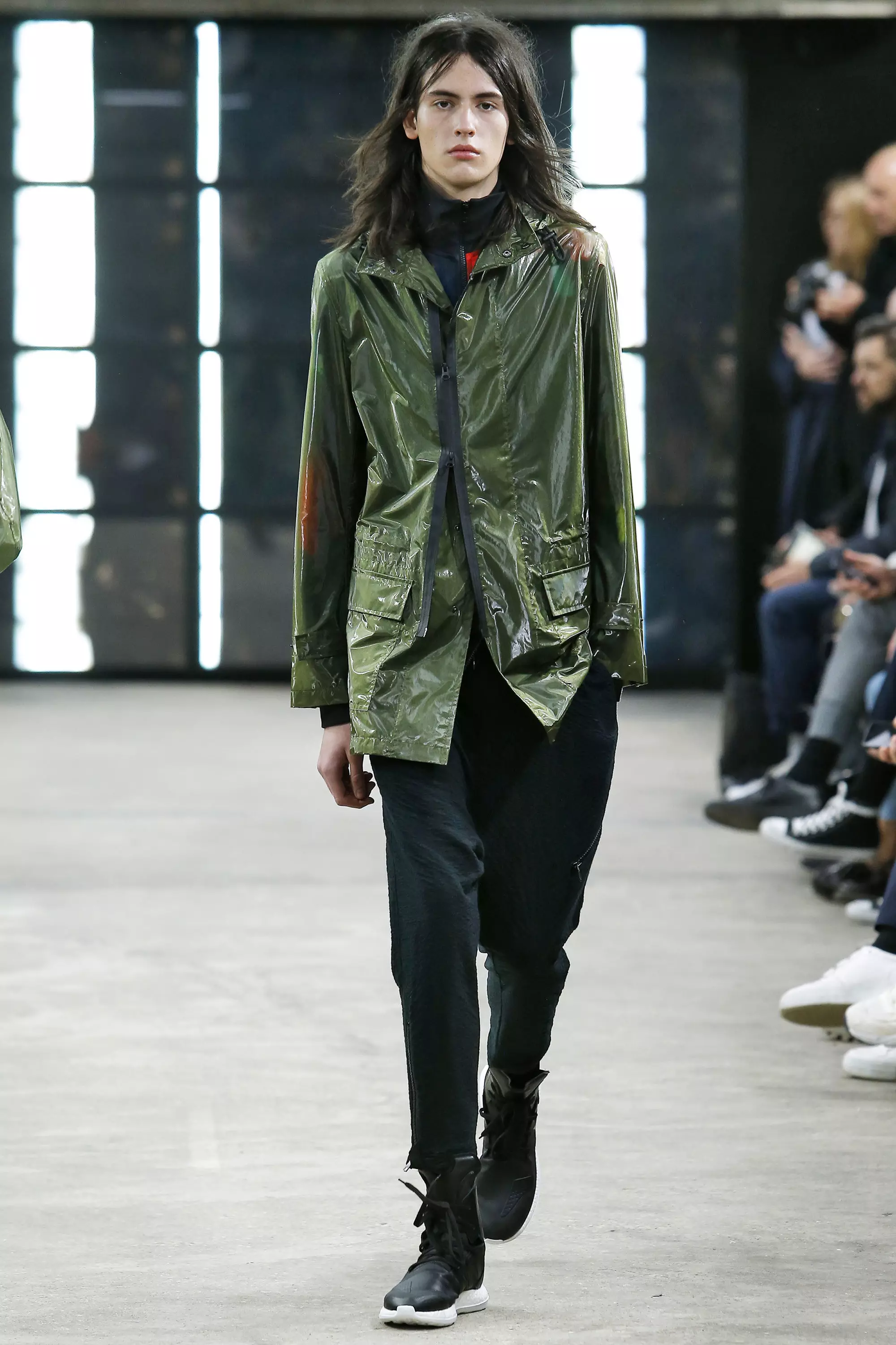 I-Y3 Paris Menswear Ekwindla Ebusika 2016 Januwari 2016