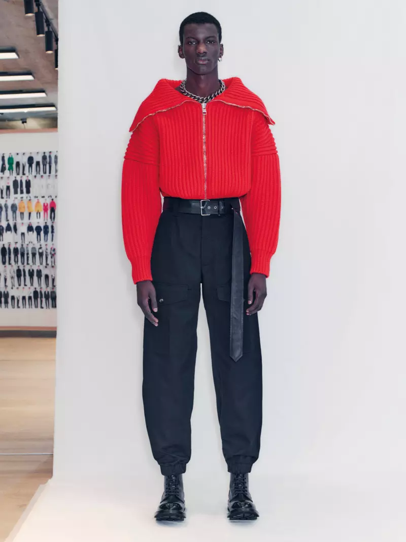 Alexander McQueen 2021 年秋季男装系列 5650_9