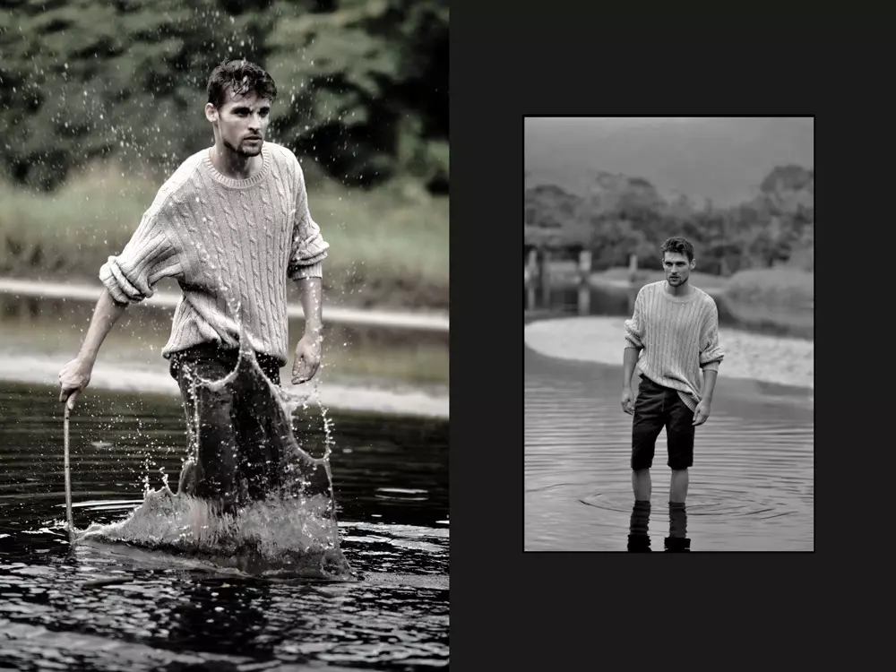 Møde en mandlig model med en naturlig skønhed Dimitry Rudenko på Way Models af linsemanden Marcio Henrique Brandão.