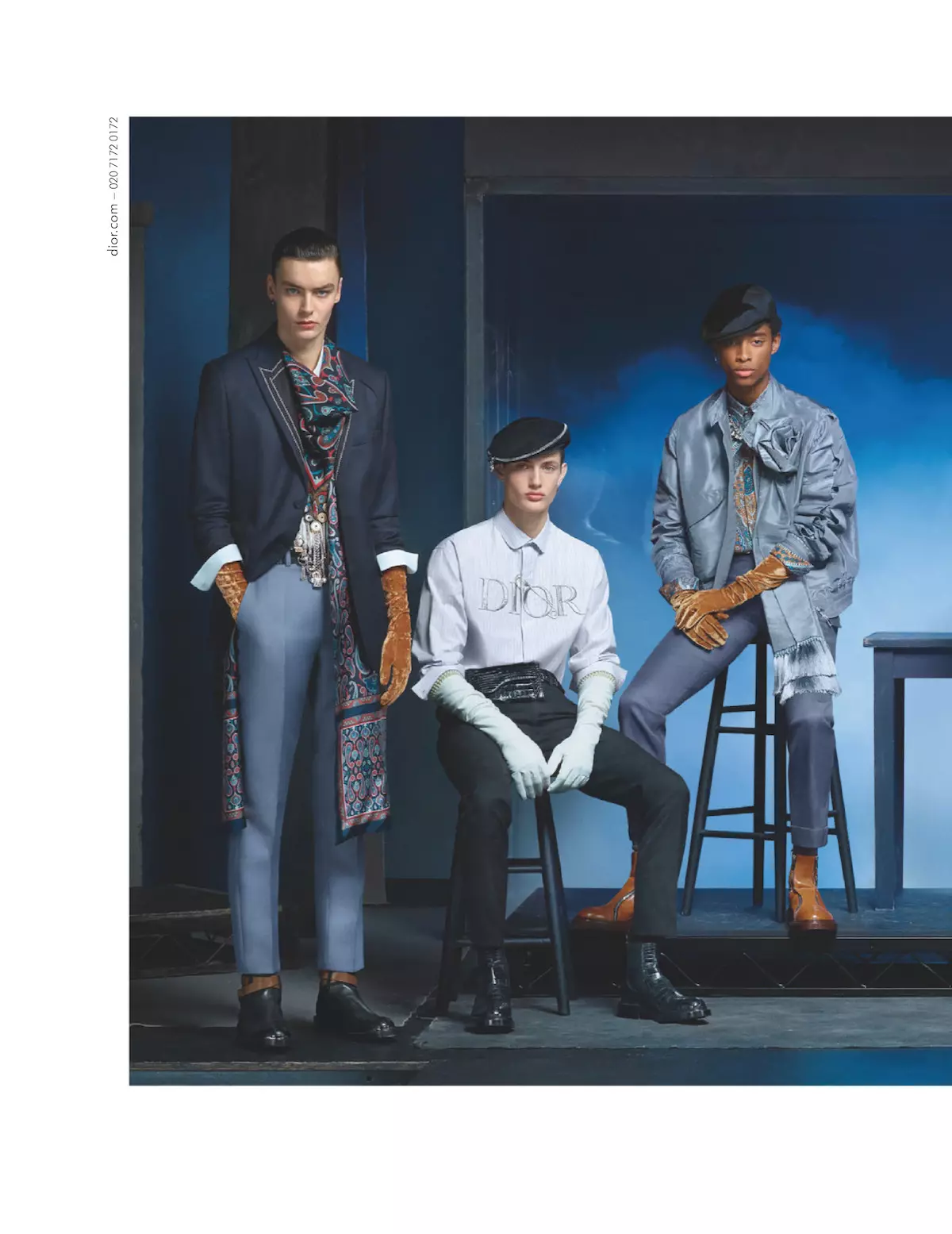 Dior Men Herfs/Winter 2020-21 deur Steven Meisel