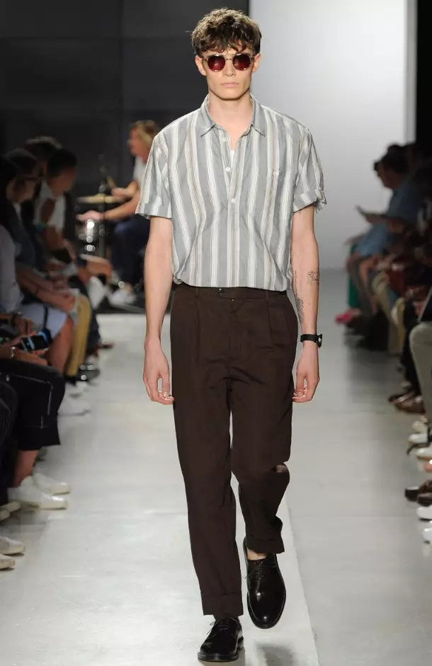 TODD SNYDER MENSWEAR SPRING SUMMER 2018 NEW YORK1