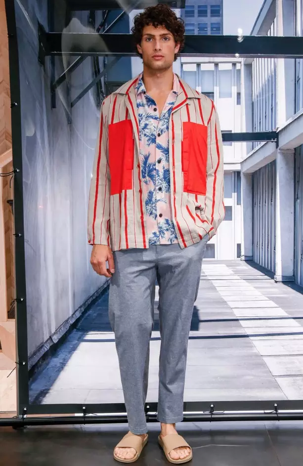 PERRY ELLIS MENSWEAR FORÅRSSOMMER 2018 NEW YORK18