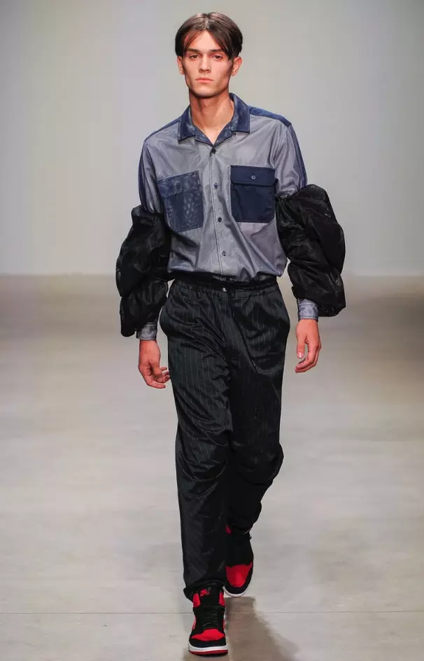 FENG CHEN WANG MENSWEAR PRIMAVERA VERÃO 2018 NOVA YORK 2