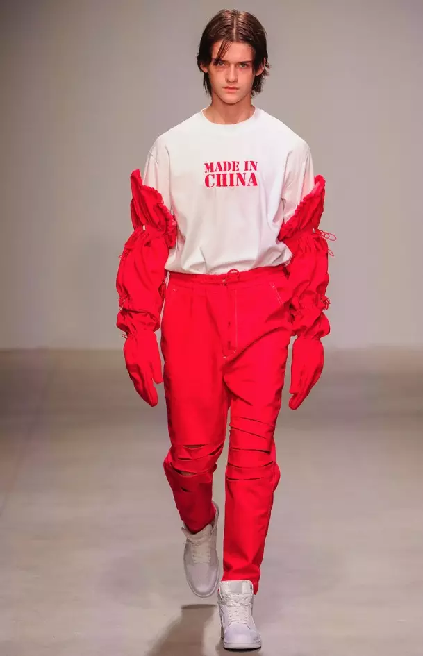 FENG CHEN WANG MENSWEAR PRIMAVERA VERÃO 2018 NOVA YORK 7