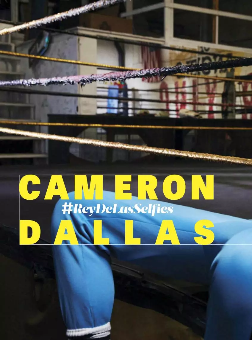 Cameron Dallas #ReyDeLasSelfies GQ Mexico2