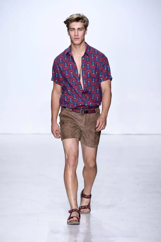 Parker at Ronen Men's Spring 2018