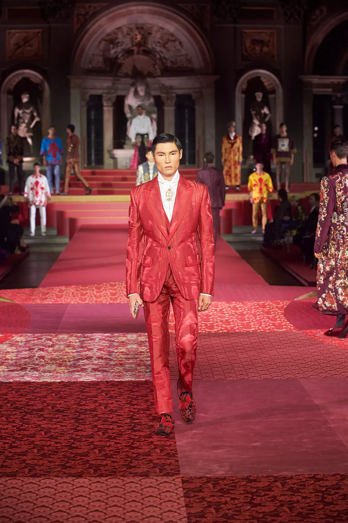 Dolce&Gabbana Alta Sartoria férfiruházati bemutató a Palazzo Vecchióban 57587_13