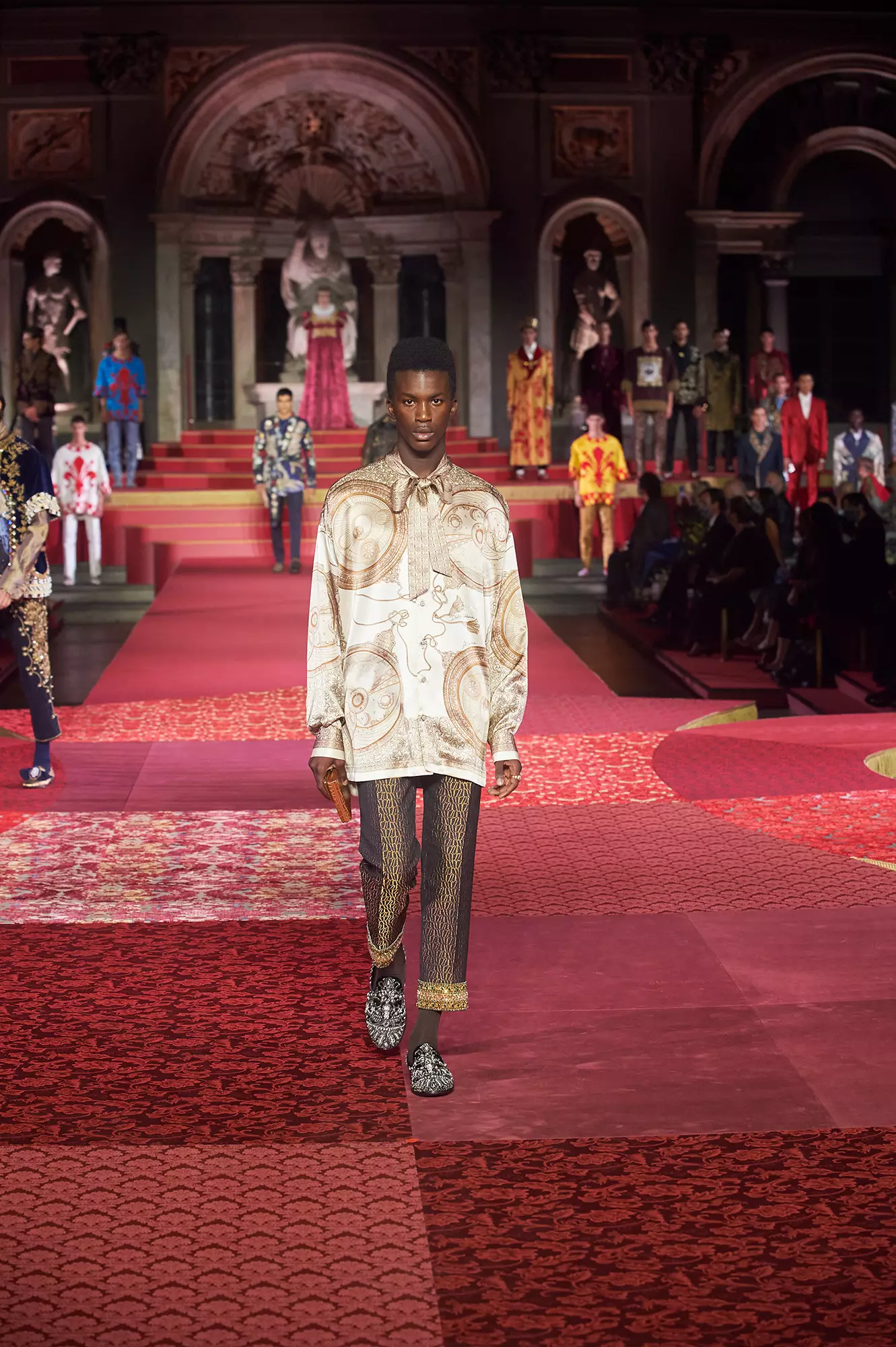 Dolce&Gabbana Alta Sartoria Menswear Show på Palazzo Vecchio 57587_19