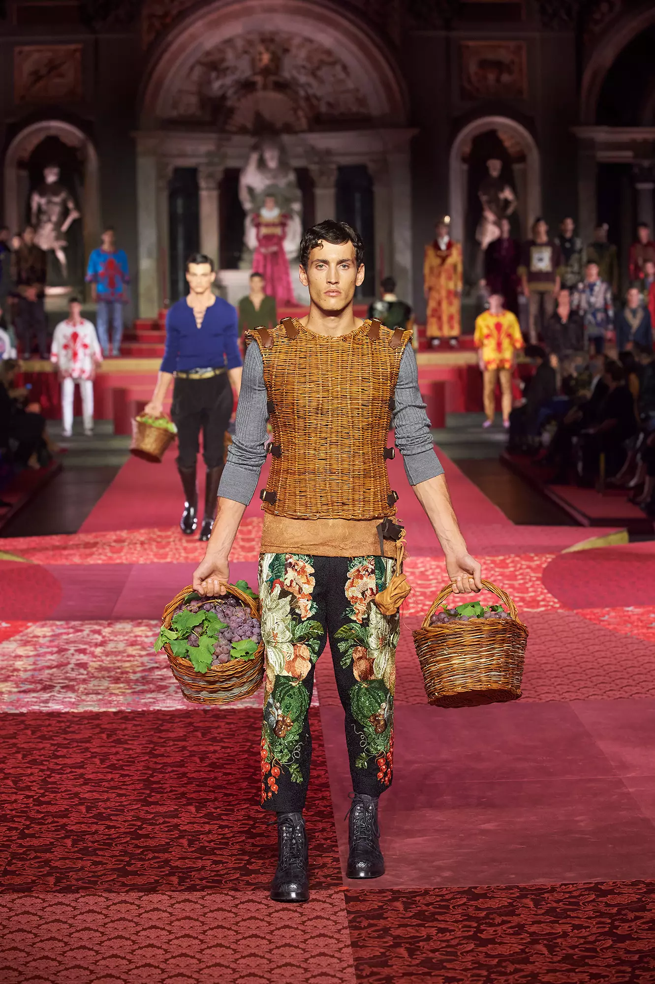 Dolce & Gabbana Alta Sartoria Menswear Show tại Palazzo Vecchio 57587_20