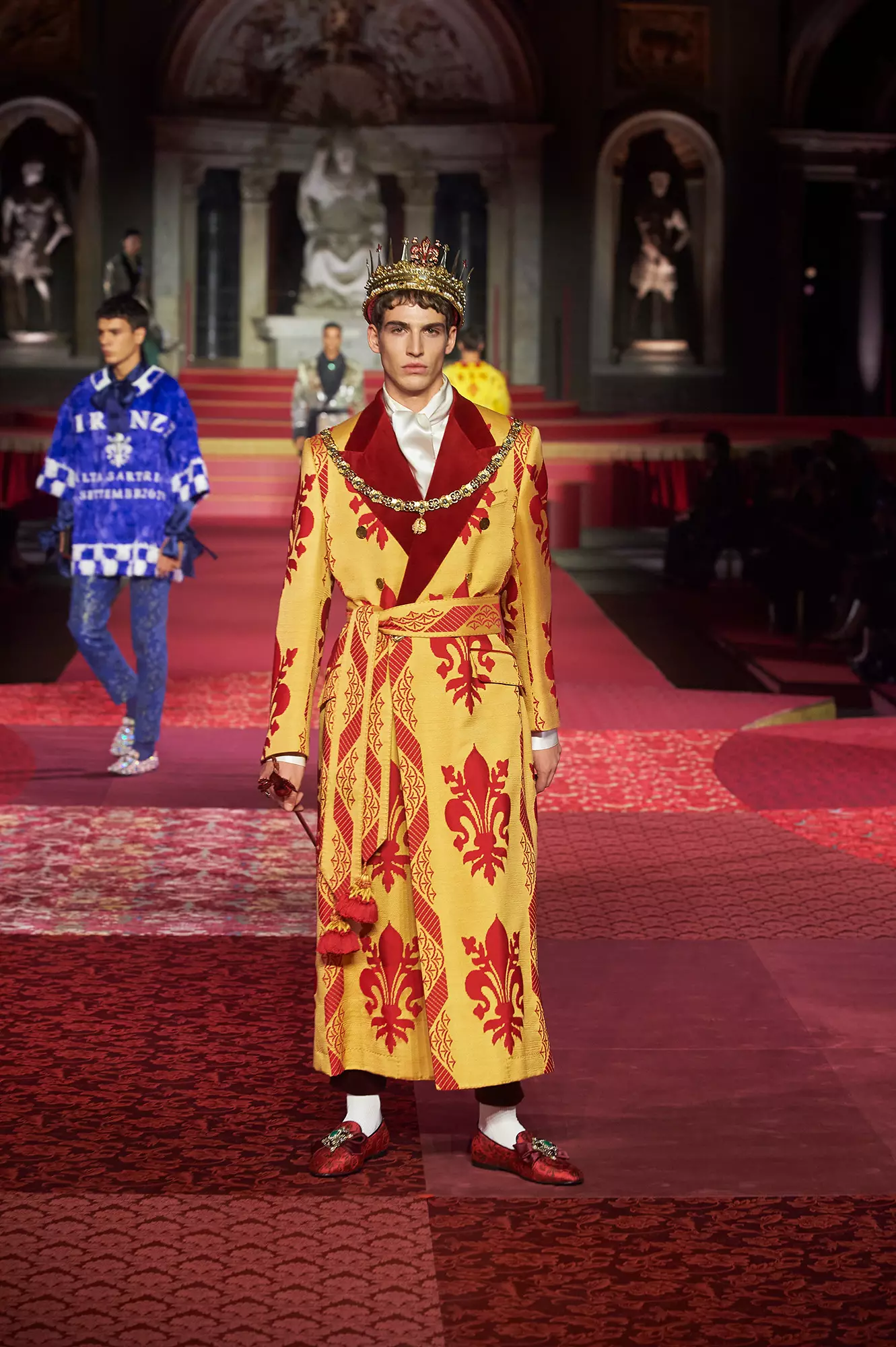 Dolce&Gabbana Alta Sartoria férfiruházati bemutató a Palazzo Vecchióban 57587_4