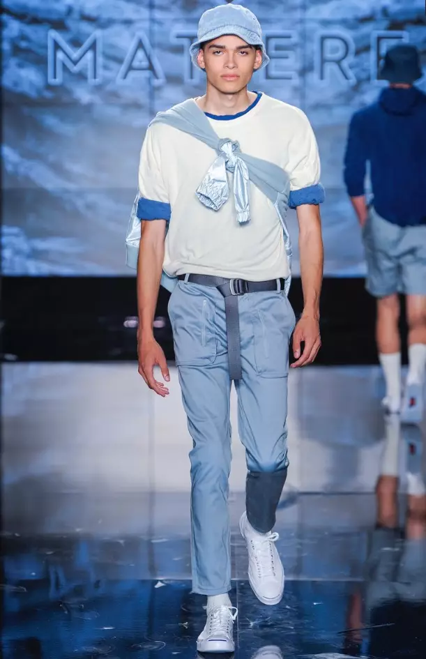 MATIERE MENSWEAR SPRING SUMMER 2018 NEW YORK1