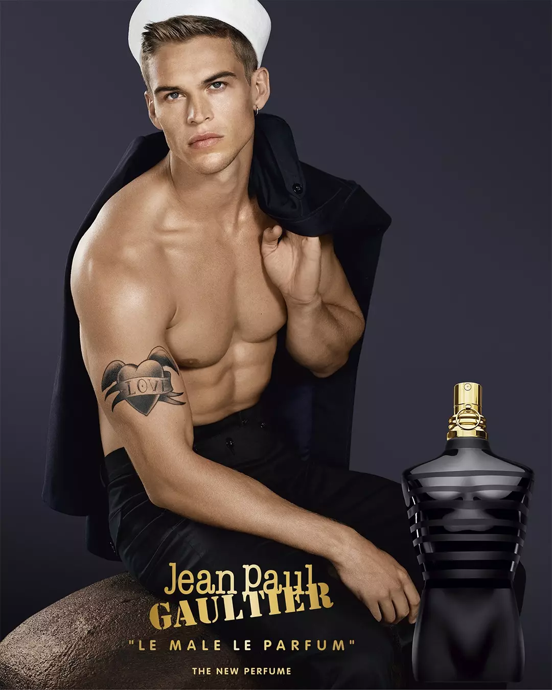 Jean Paul Gaultier: Le Male Le Parfum con Mitchell Slaggert