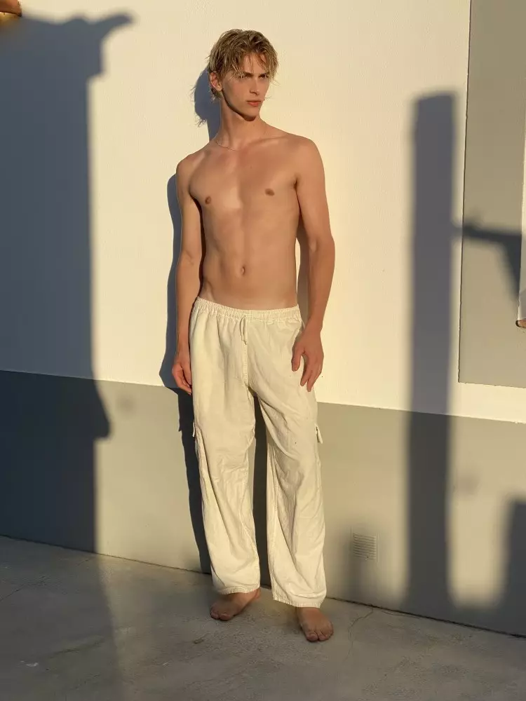 Polnisches Topmodel Dominik Sadoch