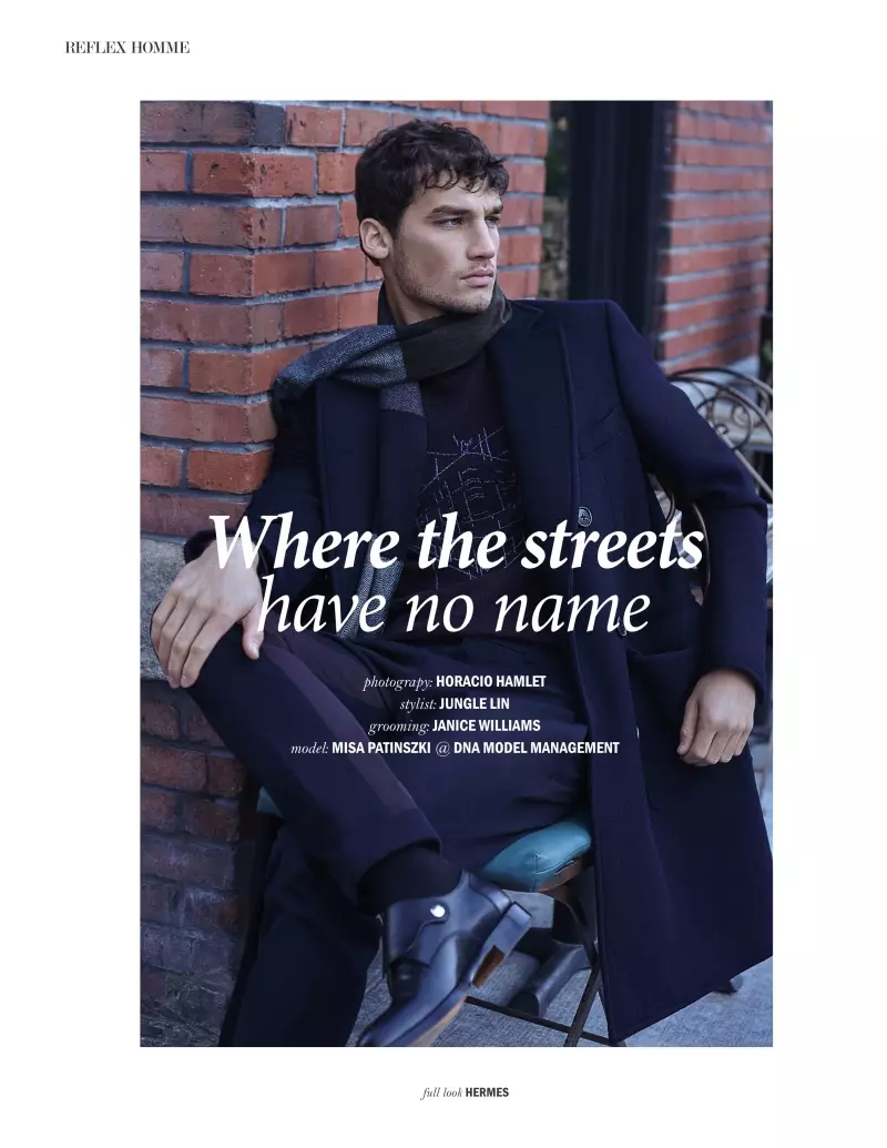 Misa Patinszki para sa REFLEX HOMME 1