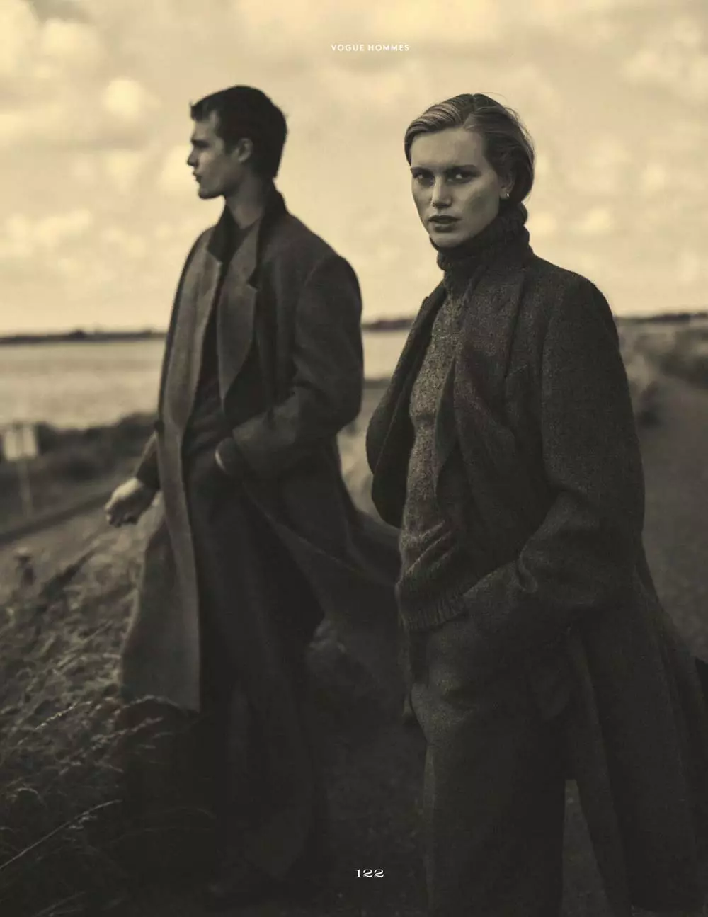 Parker van Noord untuk Editorial Vogue Hommes A/W 20